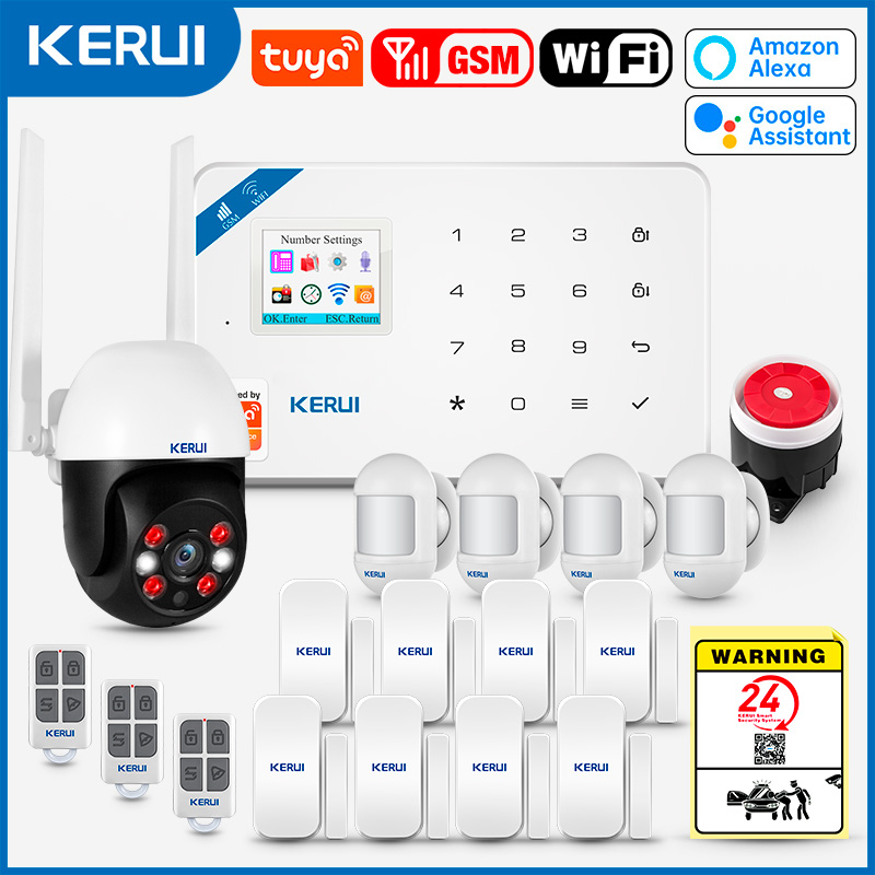 KERUI W181 Tuya Smart WIFI GSM - огляд і ціна Home Security Front Door Camera