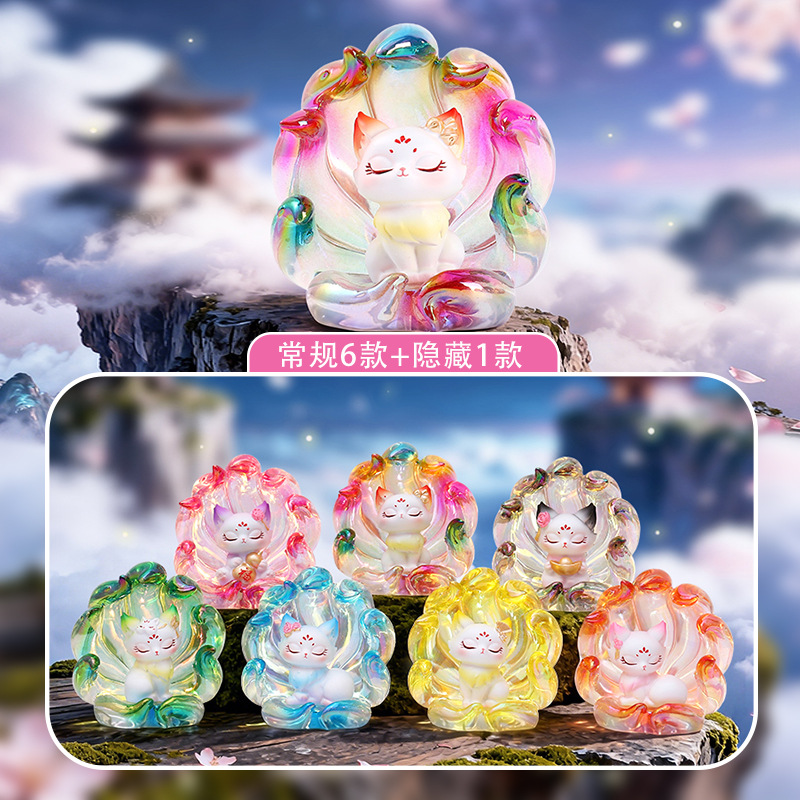 Nine Tails Fox Desktop Ornamen - огляд і ціна Home Security Items