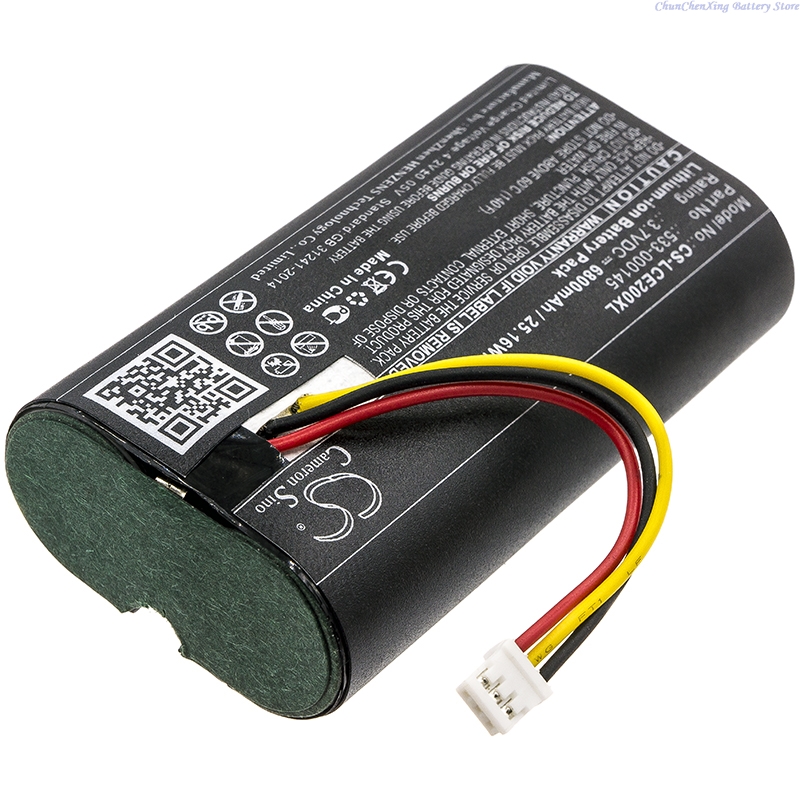 100% NEW 3.7V 5200/6800mAh Rep - огляд і ціна Home Security Battery Replacement