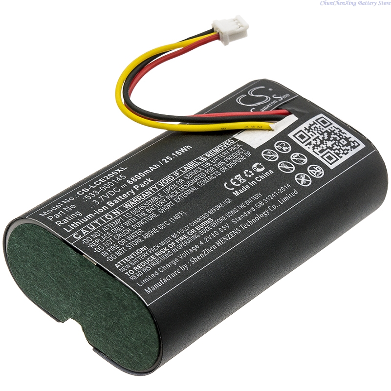 100% NEW 3.7V 5200/6800mAh Rep - огляд і ціна Home Security Battery Replacement