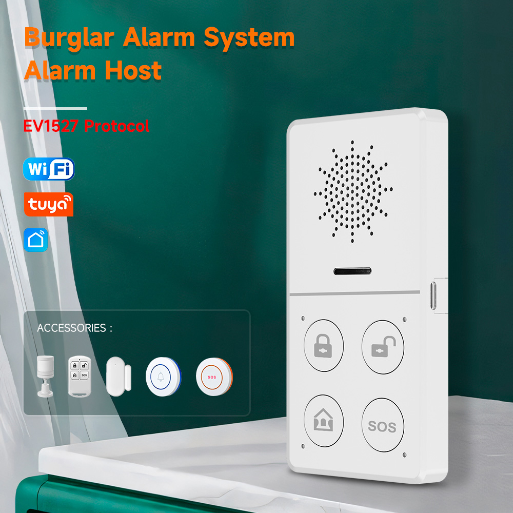 Tuya Wifi Smart Alarm System 4 - огляд і ціна Sim Gsm Alarm