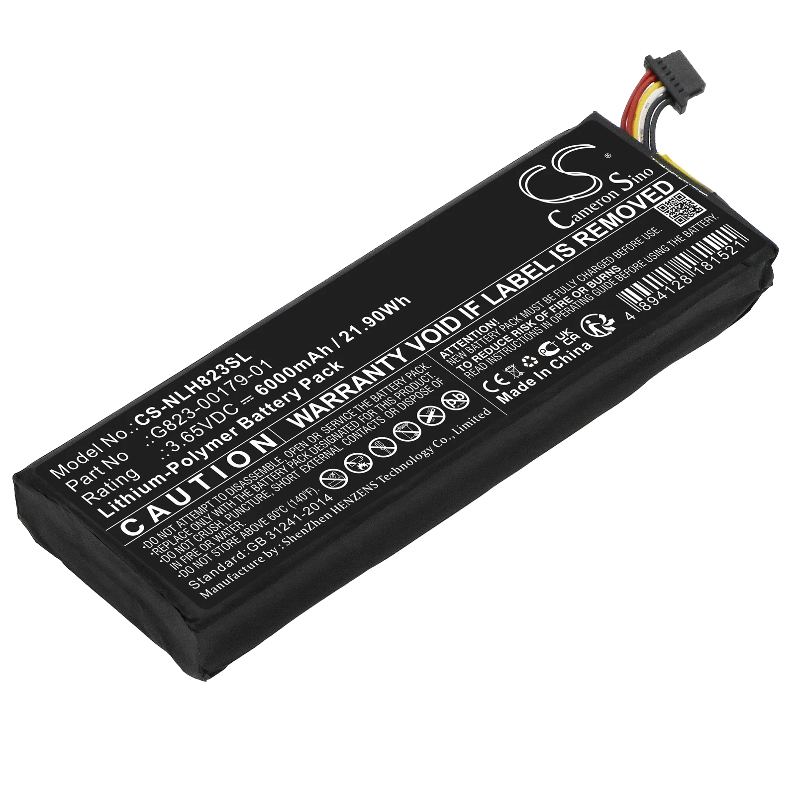 CameronSino Replacement Li-Pol - огляд і ціна Home Security Battery Replacement