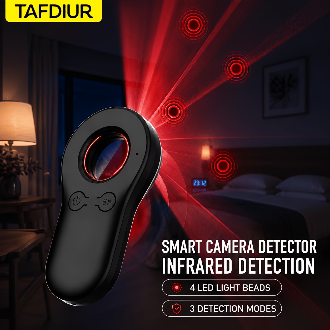 Tafdiur 1-Piece Abs Material B - огляд і ціна Home Security Front Door Camera