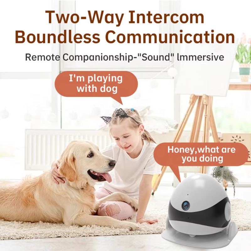 Wireless 2K HD Mobile Pet Comp - огляд і ціна Home Security Robots