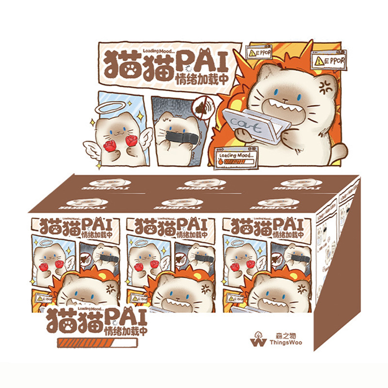 Cute Cat Blind Box Figure Resi - огляд і ціна Home Security Items