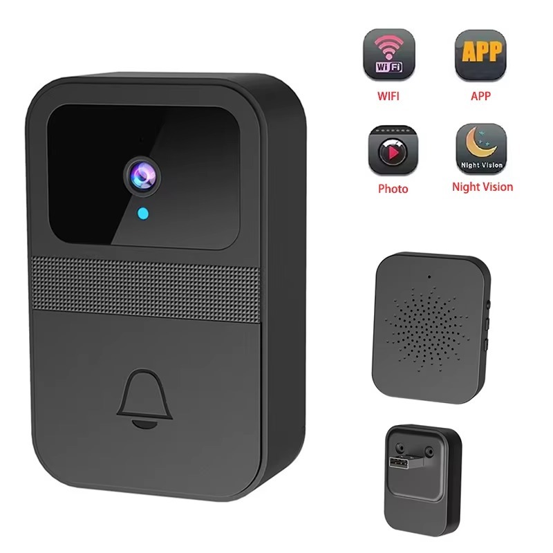 Bell For Door With Camera Phot - огляд і ціна Home Security Front Door Camera