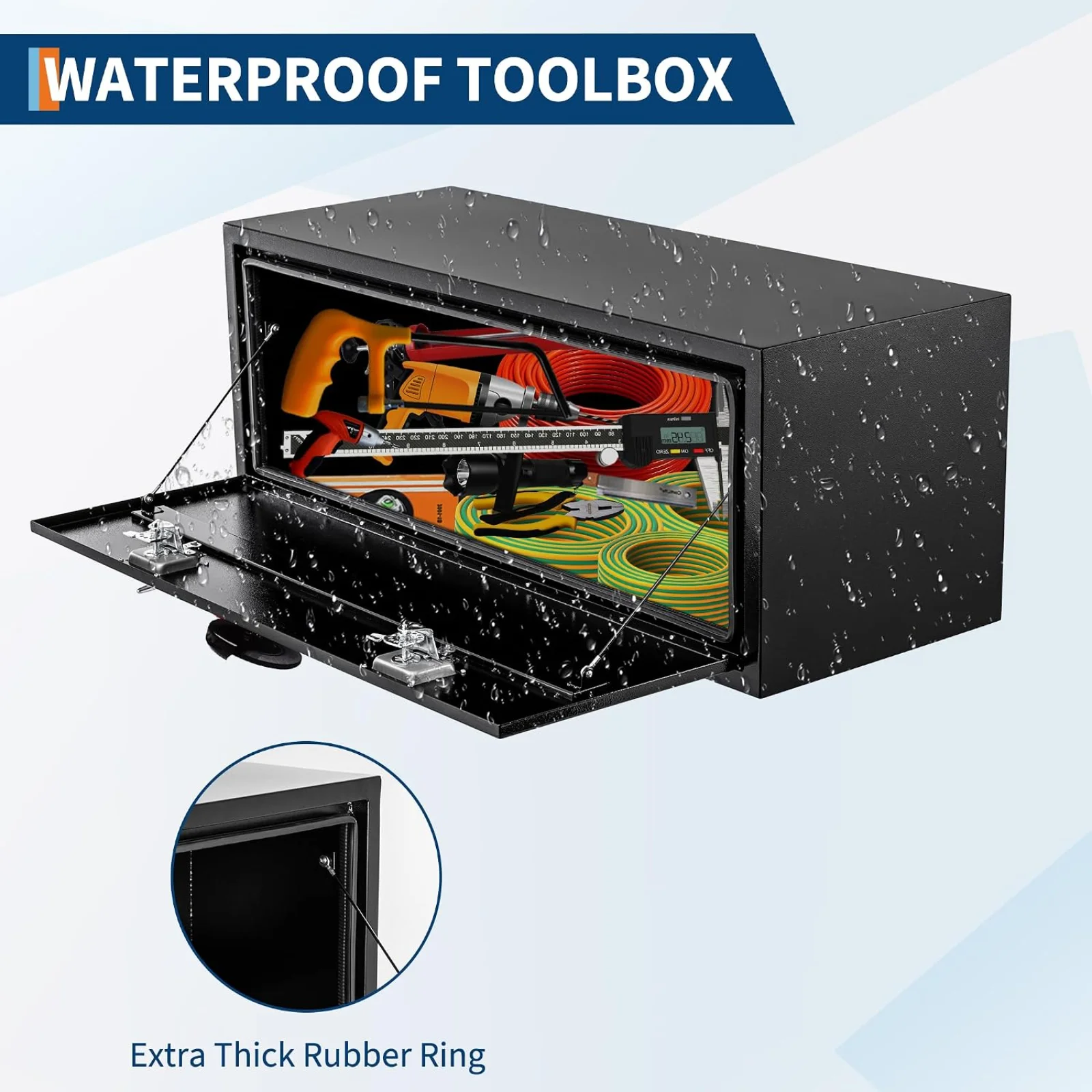Heavy Duty Black Steel Truck B - огляд і ціна Home Security Box