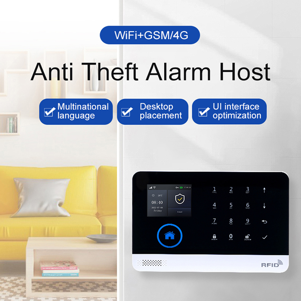 PGST Home Alarm System, WIFI S - огляд і ціна Sim Gsm Alarm