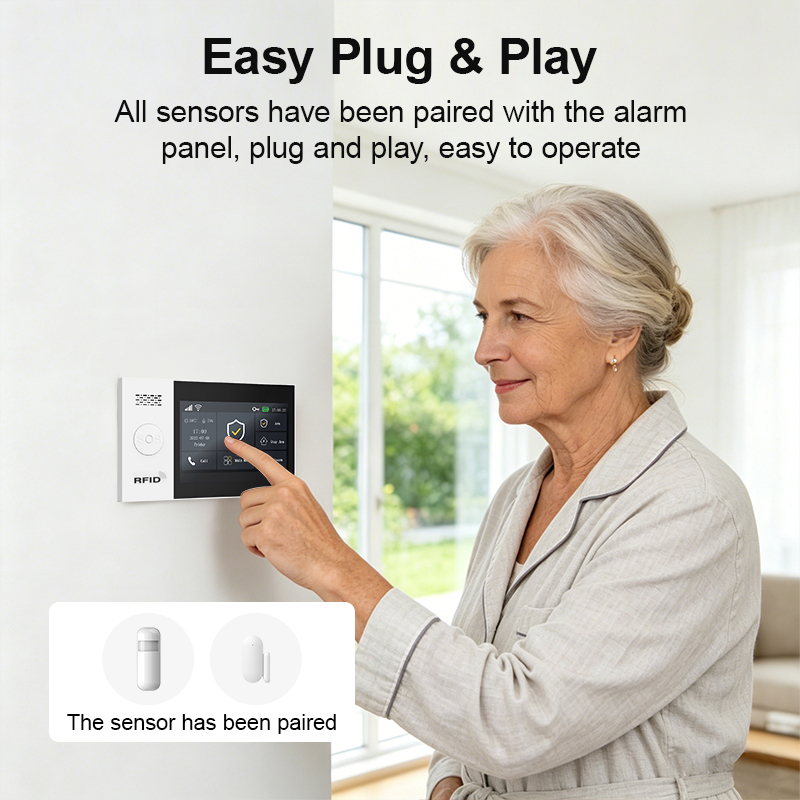 PGST 2G GSM WiFi Alarm System  - огляд і ціна Sim Gsm Alarm