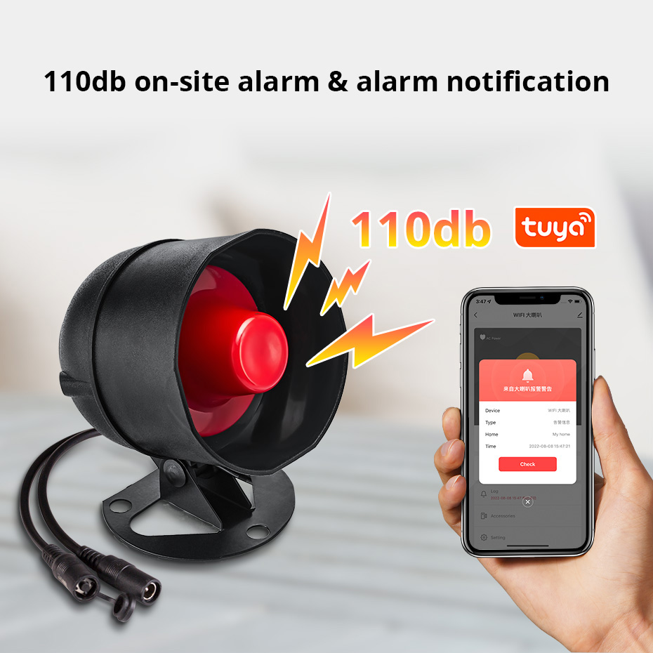 KERUI Tuya WIFI Loudly Speaker - огляд і ціна Sim Gsm Alarm