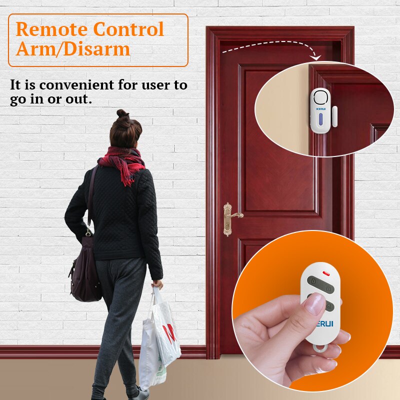 KERUI 120DB Wireless Door/Wind - огляд і ціна Sim Gsm Alarm