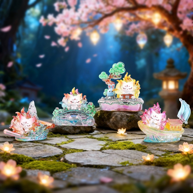 Nine Tailed Fox Blind Box Seri - огляд і ціна Home Security Items