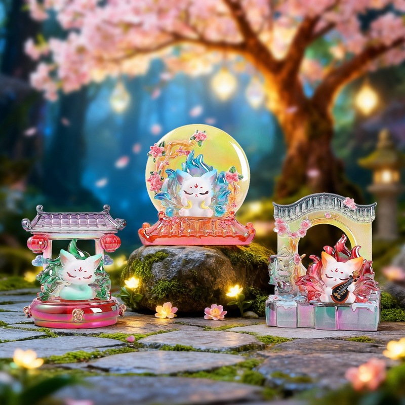 Nine Tailed Fox Blind Box Seri - огляд і ціна Home Security Items