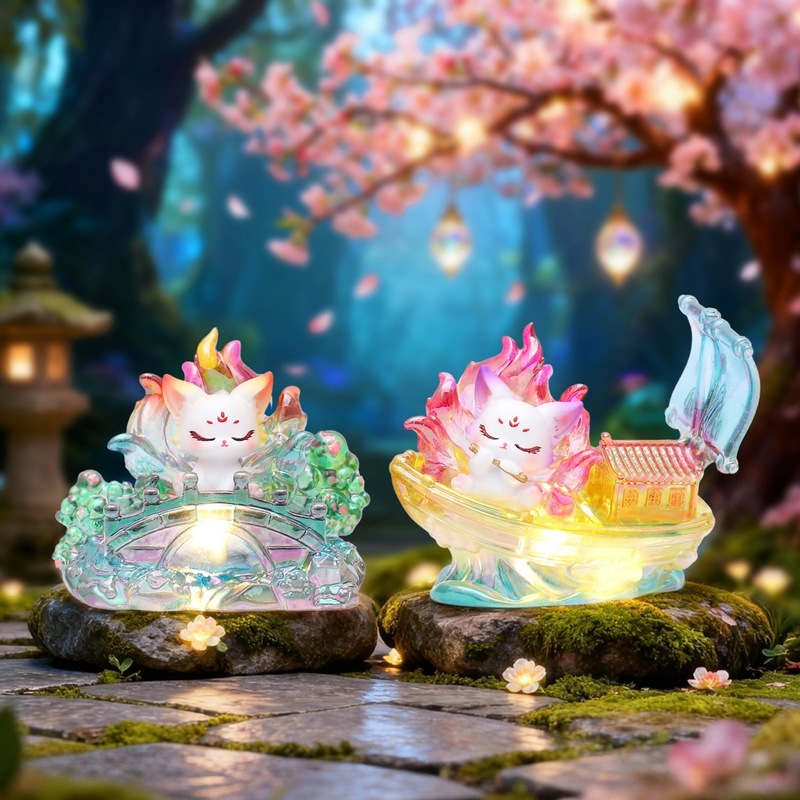 Nine Tailed Fox Blind Box Seri - огляд і ціна Home Security Items