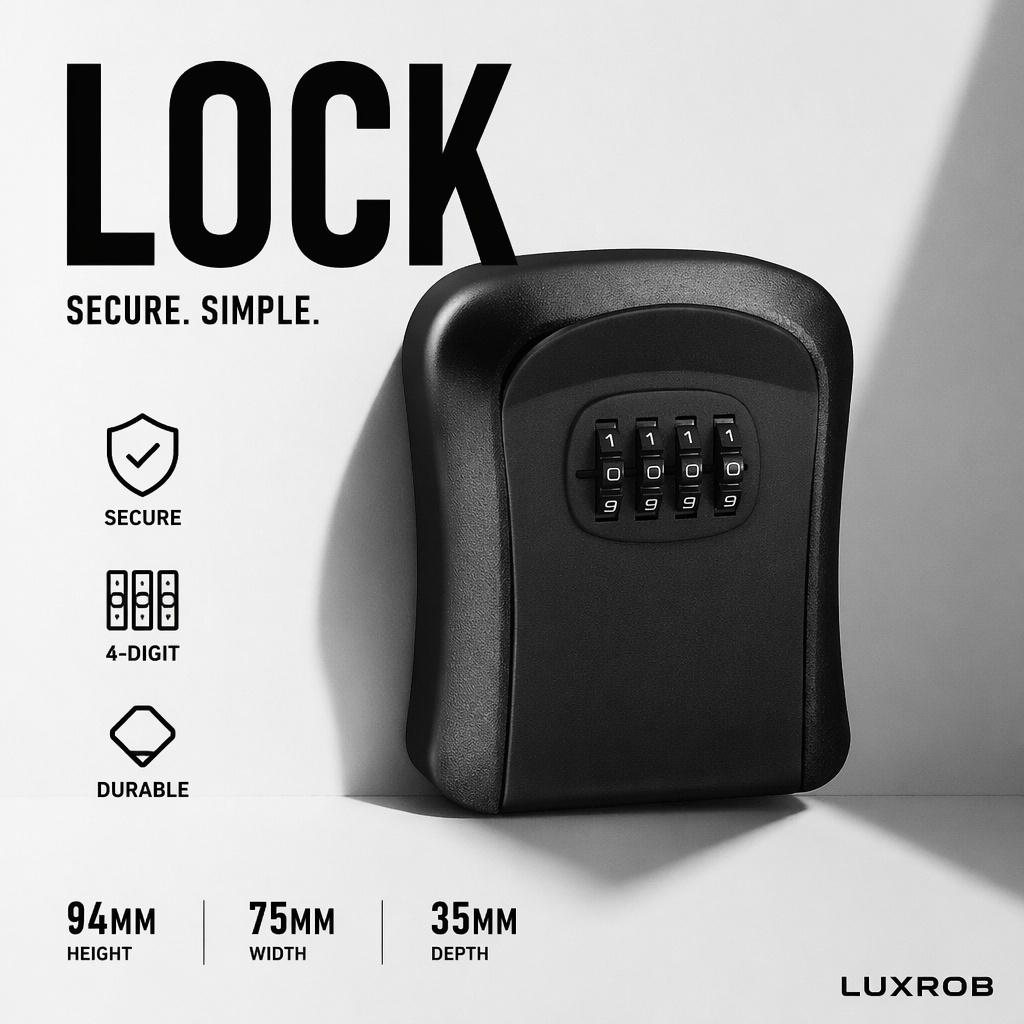 Wall Mount Waterproof Key Stor - огляд і ціна Home Security Box