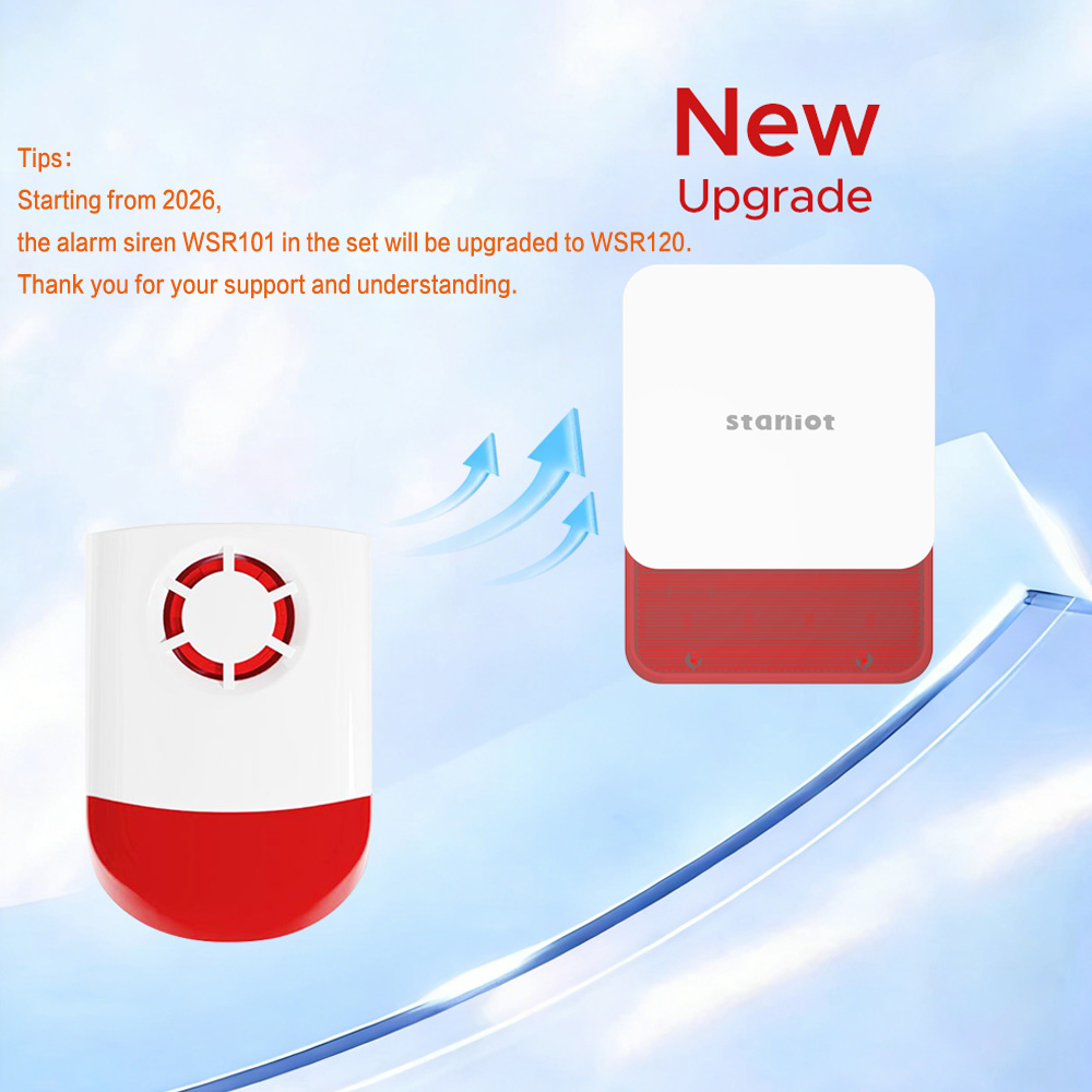 Staniot 7 inch HD Alarm System - огляд і ціна Sim Gsm Alarm