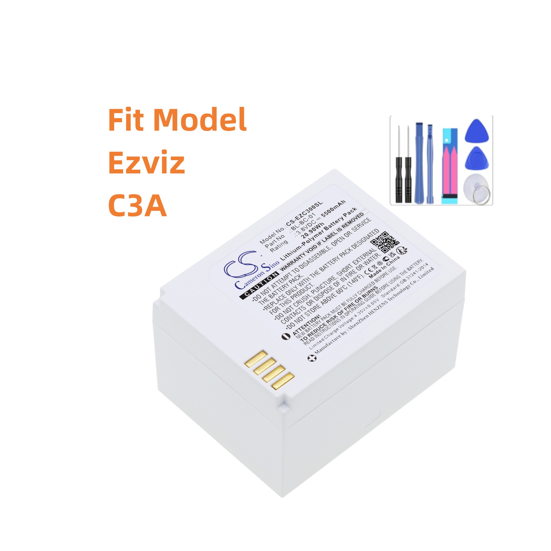 Replacement Battery For Ezviz: - огляд і ціна Home Security Battery Replacement