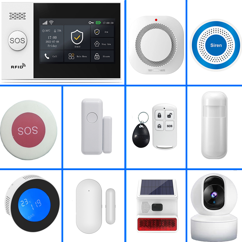 PGST 4G Tuya Smart Home Alarm  - огляд і ціна Sim Gsm Alarm